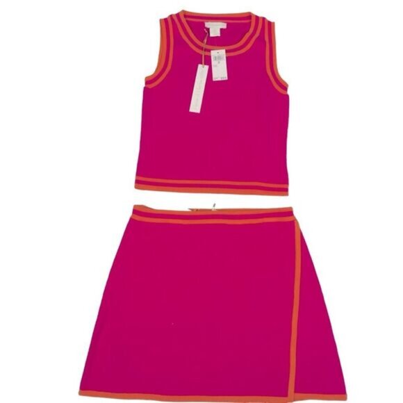 NWT House Of Harlow 1960 Pink Skirt SetSize S - Picture 1 of 11